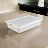 Olmecs PP 1/1 Full Size Food Pan-4 With Air Tight Lid 53x32.5x10.5Cms